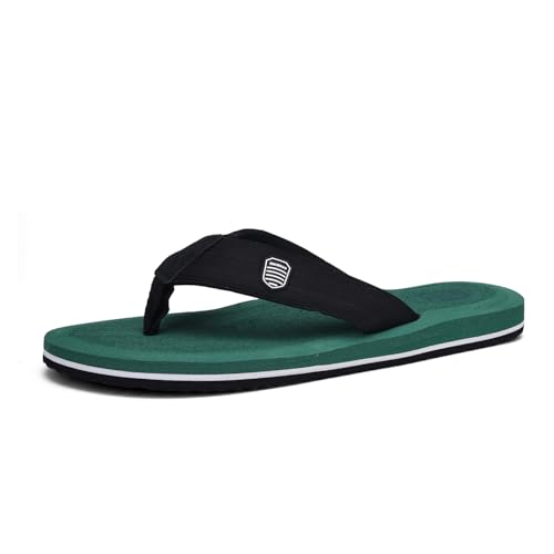 Men's flip flops, Korean version, trendy men's summer thick soled slippers, anti slip, outdoor wear, clip on sandals, soft soled sandals, cool beach shoes2