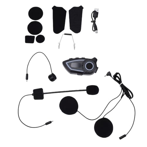 Casco auricular Bluetooth con cancelación de ruido para moto Cocoarm IP65 6