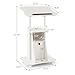 Moccha Lectern Podium Stand, Height Adjustable Sit to Stand Desk w/ 180° Tilting Tabletop, Storage Cabinet, Lockable Casters, Rolling Lectern Cart Laptop Desk for Home, Office, School (White)