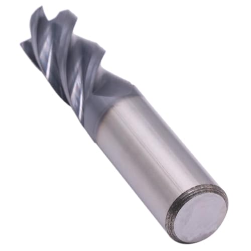 Image of High Performance Solid Carbide Corner Radius End Mill - AlTiN Coated, Variable Helix, .030 inch Corner Radius, 4 Flute, 3 /4 inch Cutting Diameter, 3 /4 inch Shank Diameter, 1-3 /4 inch Length of Cut, 4 inch Overall Length