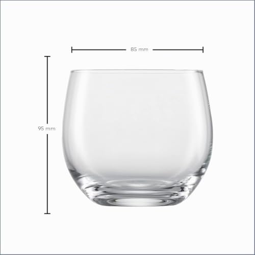 Foto von SCHOTT ZWIESEL Whiskyglas For You (4er-Set), bauchige Tumbler für Whisky, spülmaschinenfeste Tritan-Kristallgläser, Made in Germany (Art.-Nr. 121876), Kristall