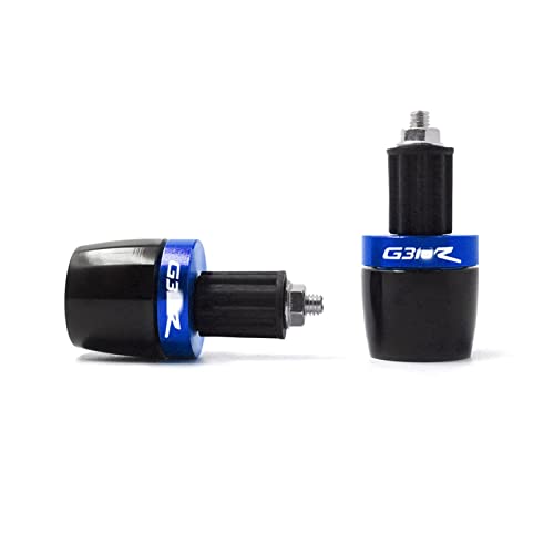 Poignées de guidon moto bleu pour G310R embouts 7/8
