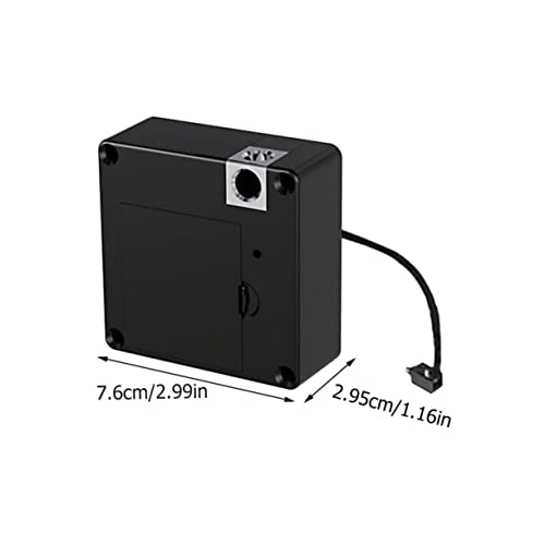 Lot de 2 serrures électroniques invisibles pour tiroir et armoire - 4