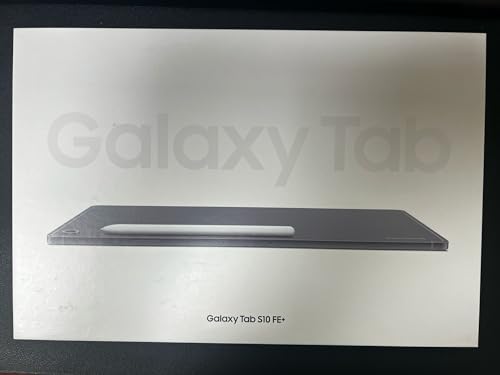 Image of Samsung Galaxy Tab S10 FE+ Plus w /S-Pen | 128GB, 8GB RAM, Wi-Fi Only | 13.1 inch LCD, WiFi 6E Android 15 Tablet, 4K Camera | International Model X620 | 25W Fast Charger Bundle (Gray)