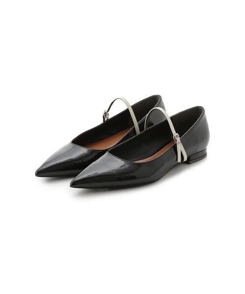 FRAY I.D ギャザーストラップパンプス　38サイズ FRAY I.D ギャザーストラップパンプス ブラック 38サイズ 靴