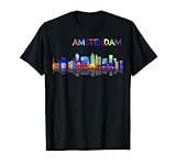 Esta camiseta es perfecta para viajar por Europa, Holanda, Amsterdam con toda la familia. Me encanta viajar, nueva cocina, viaje por carretera, museos, tradiciones locales Ideal para sus vacaciones europeas. Camiseta de regalo de Navidad o cumpleaños para familiares, hombres, mujeres, niños.