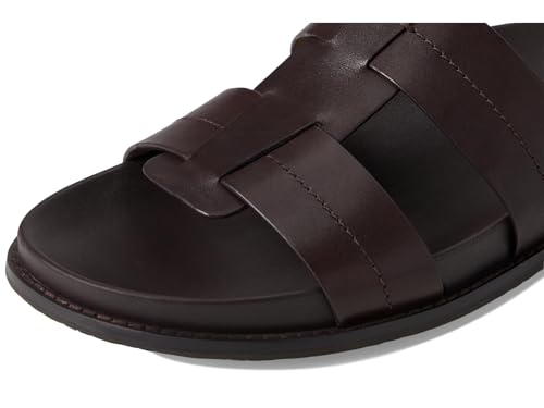 Cole Haan Cole Haan Women's Marlee Fisherman Footbed Sandals, Dark Chocolate Lthr, 8.5-B US