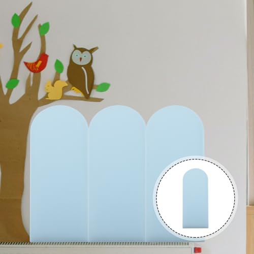 Protector autoadhesivo de pared con textura cálida de PVC para esquinas infantiles 6