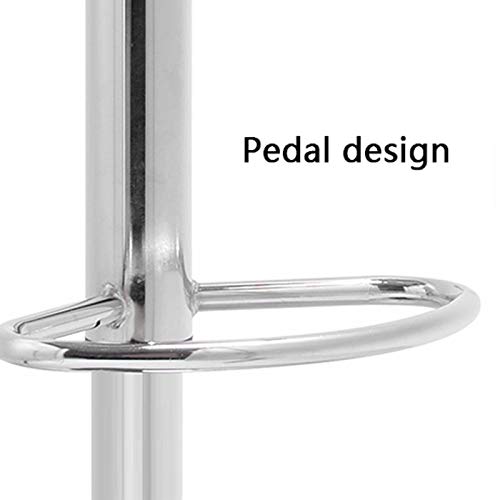 Tabouret de bar réglable bleu pour îlot central de cuisine