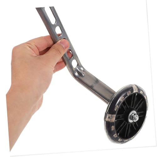 Ruedas de entrenamiento LED para bicicleta, estabilizadores de equilibrio, accesorios para principiantes, color negro miniatura 4
