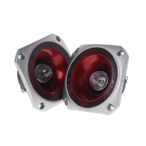 hero-s 2 unids altavoz tweeter 3 pulgadas colorido intermitente altavoz piezoeléctrico agudos para conductor de cabeza etapa piezas de repuesto accesorios altavoz tweeter