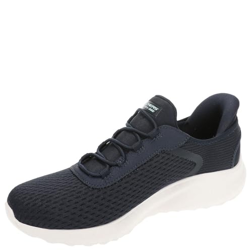 Skechers Women's Hands Free Slip-Ins Bobs Squad Chaos-in Color Sneaker, NVY, 74