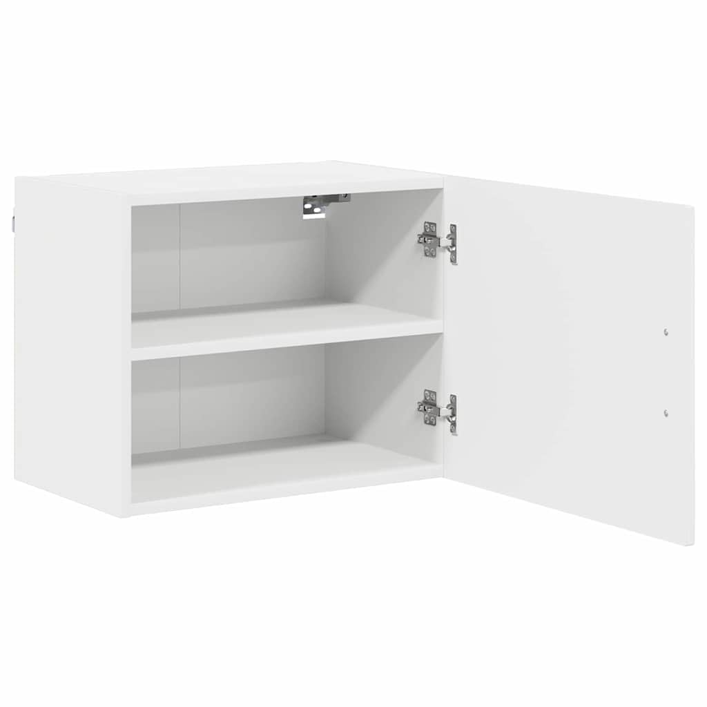 Küchenschrank Front 2 STK. Hochglanz Weiß Holzwerkstoff 50x31x40