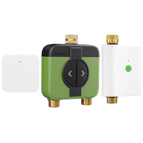 Programmateur arrosage WiFi Meross MST100 connecté pour économiser l'eau du potager