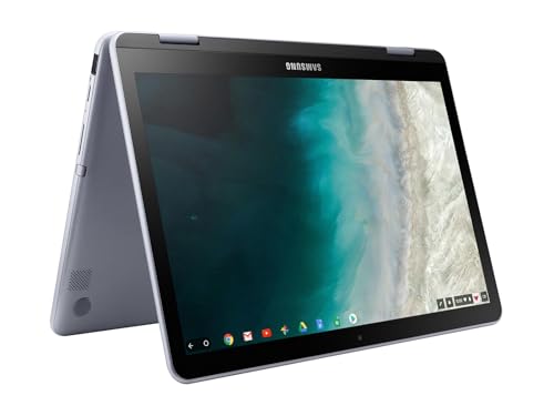 Image of Samsung Chromebook Plus V2 360 2-in-1 Laptop w /Dual Webcam (12.2 inch FHD+ Touchscreen, Intel Celeron 3965Y, 4GB RAM, 64GB eMMC + 64GB SD Card, Stylus Pen, Wireless Mouse) Student, Home, Chrome OS