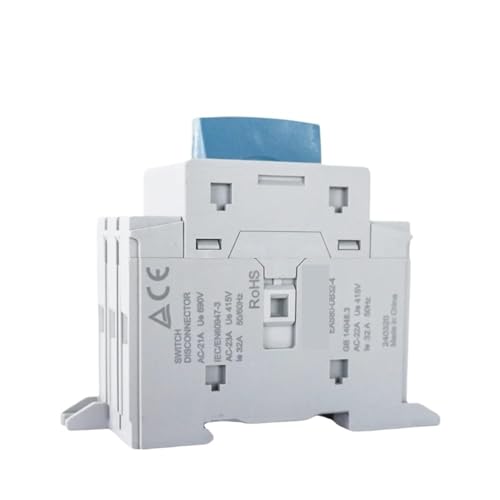 Interrupteur d'isolement CA EAS80 sectionneur de tableau triphasé 16A 800V - 3