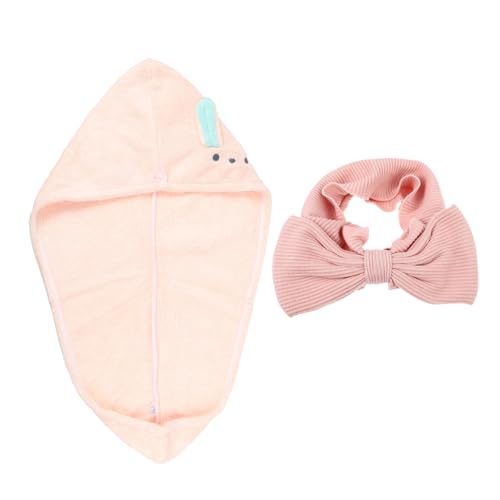 WEKADRIN Super Absorbent Bath Hair Wrap Headband Soft Hair Dry Towel Cap for Fast Drying
