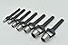 Arch Leather Hole Punch Tool Set 7PC SAE 1/4
