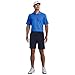 Under Armour Men's Performance 3.0 Polo, (464) Water / / Black, Medium