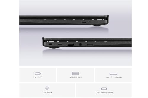 Image of ASUS Chromebook CM14 Laptop (14 inch FHD LED Anti-glare, MediaTek Kompanio 520, 64GB eMMC + 64GB SD Card), Home & Student, Ruggedized, 15-Hr Long Battery Life, Webcam, Spill Resistant, Wi-Fi 6, Chrome OS