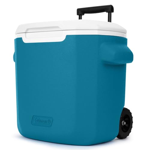 Caixa Térmica com Rodas 26,5L Deep Ocean Coleman