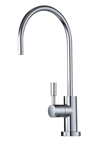 Avanti Designer Kitchen Bar Sink Reverse Osmosis RO Filtration Drinking Water Faucet for 3/8" supply tube - NSF certified, built-in Air Gap, ceramic disk, lead-free - RF888A-06BN Brushed Nickel