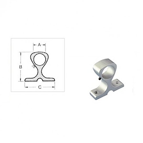 TREM-Base in Alluminio per Corrimano e Tientibene