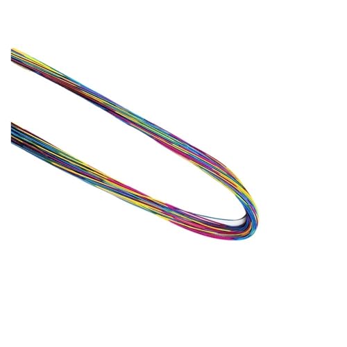 Floral Wire 50pcs 80cm Long Wire Artificial Branches Twigs Iron Used for DIY Nylon Stocking Flower Making Accessories(Color1)