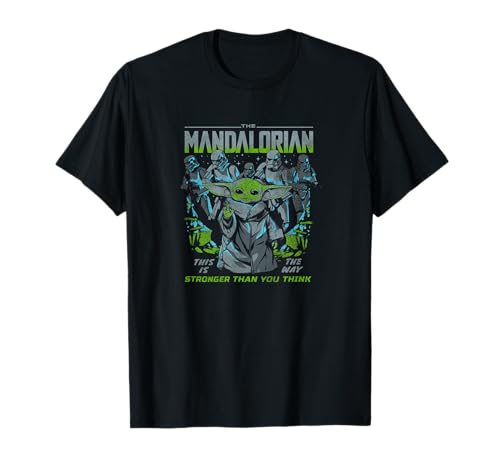 T-shirt Star Wars The Mandalorian Grogu Baby Yoda Stormtroopers coton homme