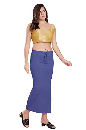 Image of RANI SAAHIBA Women's Stretchy Slim Fishcut Petticoat Cotton Shapewear