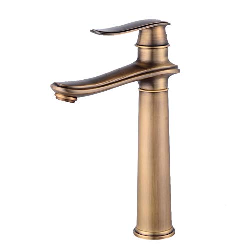 Robinet de lavabo dor pour salle de bain et cuisine moderne