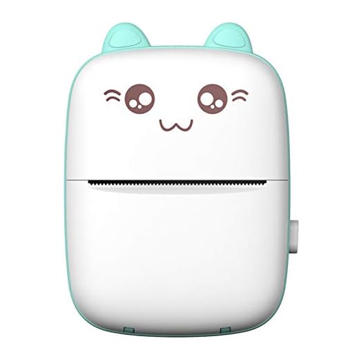 HUIOP Mini impressora portátil, Mini impressora de bolso para a pergunta errada Im térmica de memorandos fotográficos Impressora portátil para alunos,Impressora de estudante