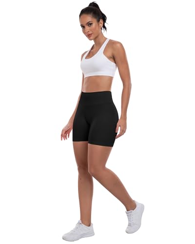 ATHVOTAR Workout Gym Shorts Women, High Waisted Seamless Butt Lifting Scrunch Butt Sports Shorts4