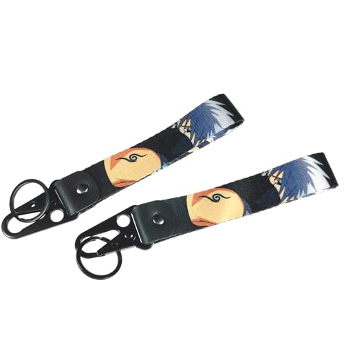 Image of 1Pack Anime Keychian,Japanese Culture Motorcycle & Auto Key Tags Jet Tag for Car Scooter Keys (AK-9-02-B)