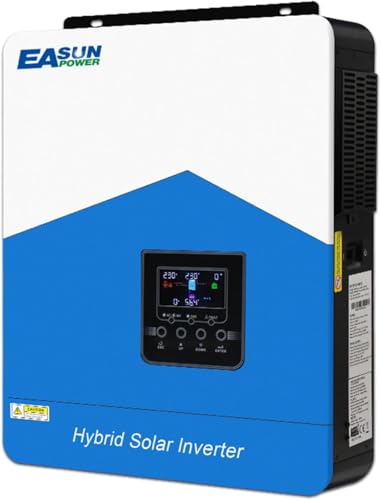 4200W Hybrid Wechselrichter, All-in-One Solar Wechselrichter mit PV 60-500VDC Off Grid reinem...