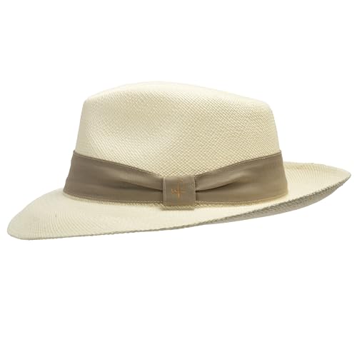 Image of Genuine Havana Retro Panama Straw Hat Classic Lightweight