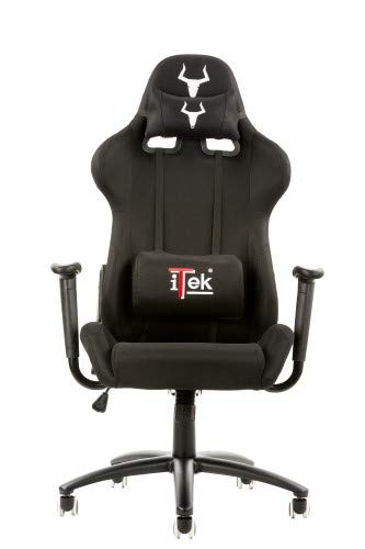 Preisvergleich Produktbild Itek ITTGCHS1BB Gaming-Stuhl, schwarz