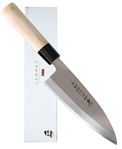 TUO Deba knife, Fish Filleting Knife 6.5 inch, High Carbon Stainless Steel Japanese
