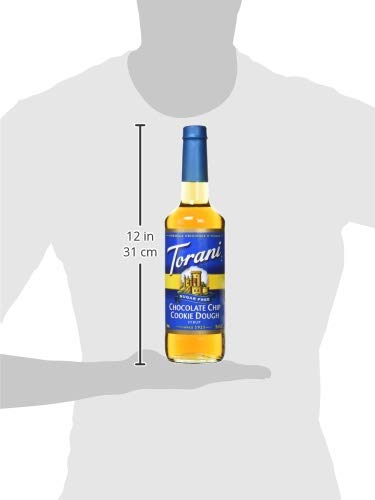 Torani Sugar-Free Chocolate Chip Cookie Dough Drink Syrup, 750mL bottle