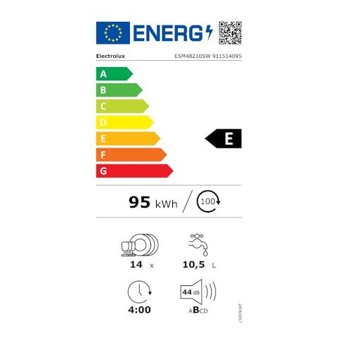 ELECTROLUX Lave vaisselle 60 cm 14 couverts 44 dB ESM48210SW - vue 9