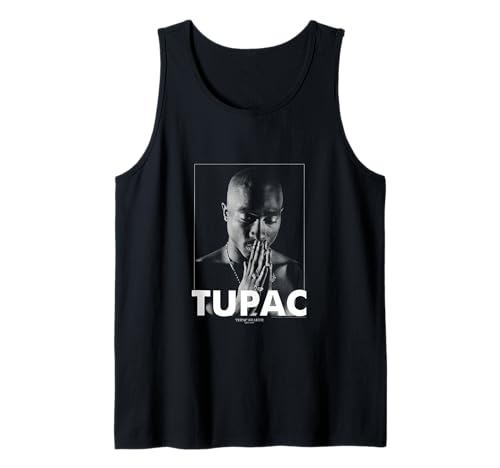 Official 2Pac Praying Rap Legend Tupac Tank Top