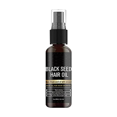 Black Seed Hair Oil Castor Oil for Hair Growth Essential Oil Lifting Nourish Liquid Repairing Damaged Hair Care 30ml