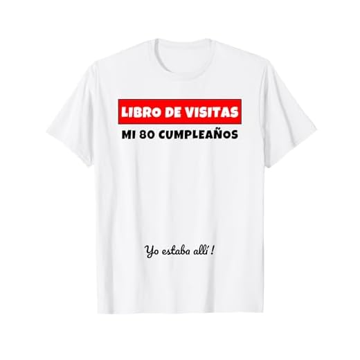80 Cumpleaños Libro De Visitas Libro De Visitas Regalo Camiseta