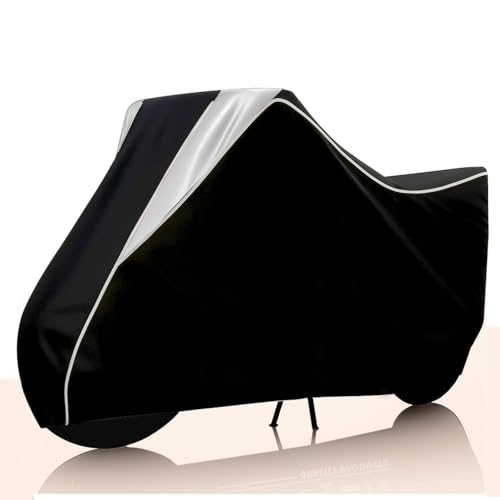 Image of Stylish Water Resistant Bike Body Cover Compatible with SP 125 & All Models | UV Protection, Dustproof, Heat Resistant, Two Wheeler | New All Weather Protection, Dust & Rain
