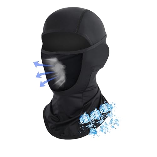 Image of 6 Packs Ski Mask Sun UV Protection Hood Breathable, Balaclava Face Mask for Men Women - Motorcycle Fish