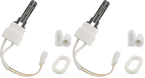 Misakomo Pool Heater Igniter Kit with Gasket Compatible with Pentair MasterTemp 200/250/300/400 & Max-E-Therm for Pool and Spa Heater Igniter Kit, Replace# 77707-0054 (Pack of 2)