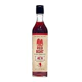Red Boat Fish Sauce | Premium 40°N Fish Sauce made with just 2 ingredients in Vietnam | Keto, Paleo & Whole 30 | Gluten and Sugar free | 17 fl oz