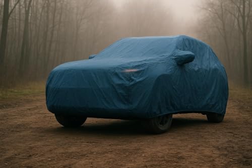 Image of Dust Resistant Car Body Cover Compatible Ford Endeavour | All Weather Protection Car Cover | Triple Stitched Fully Elastic Ultra Surface Body Protection |