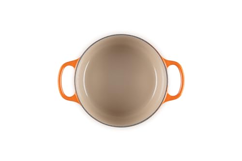 Image of Le Creuset Enameled Cast Iron Signature Round Dutch Oven, 2 qt., Flame