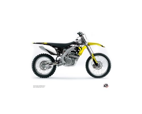 Kit déco moto cross finition précise halftone pour carénage Suzuki 450 RMZ